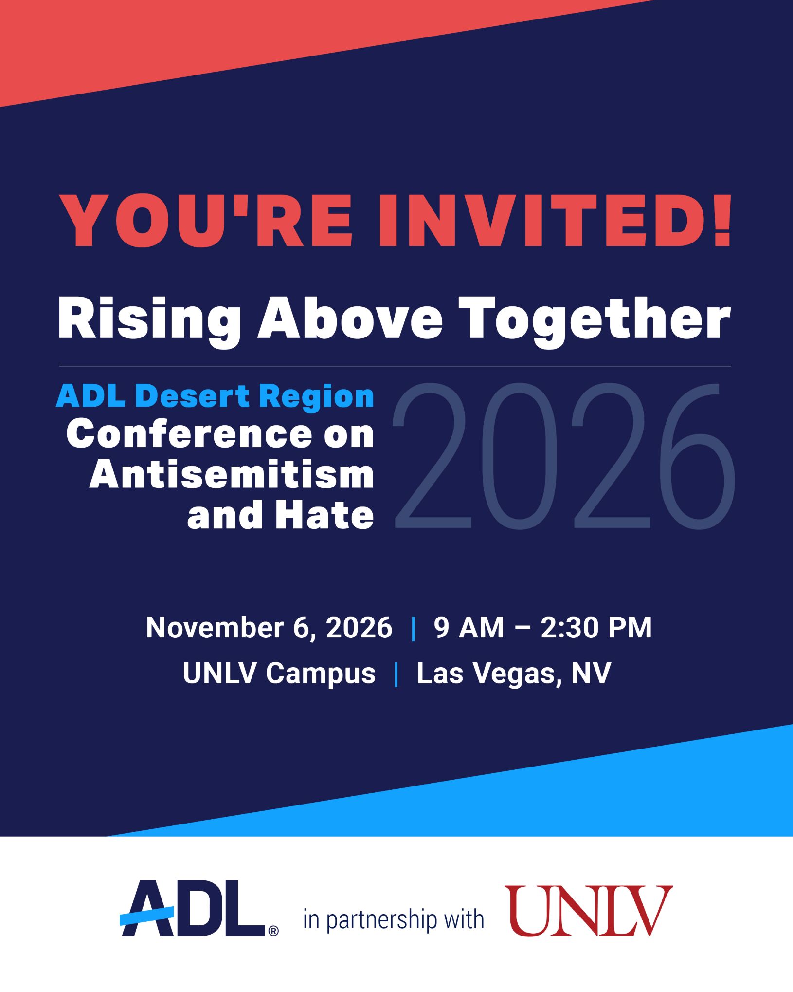 UNLV Conference Invite Graphic
