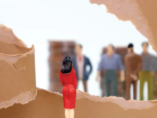 Discriminatory view of women in the company