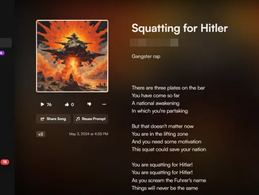 GAI Music Creation Tool Suno Has Been Weaponized to Promote Hate