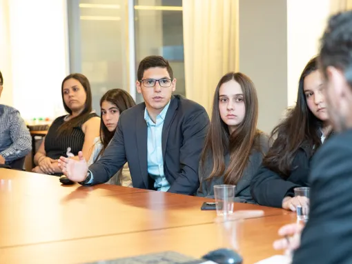 High School Delegation
