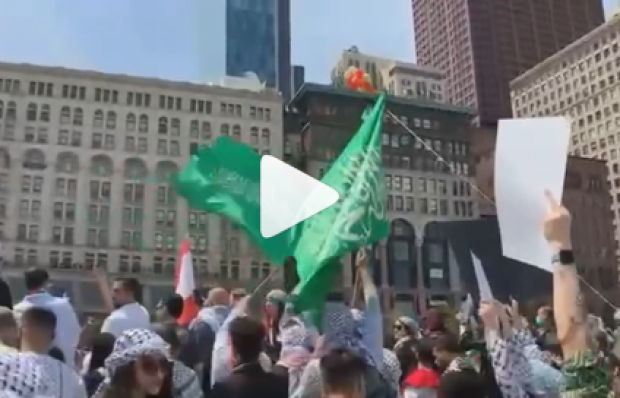 hamas flags